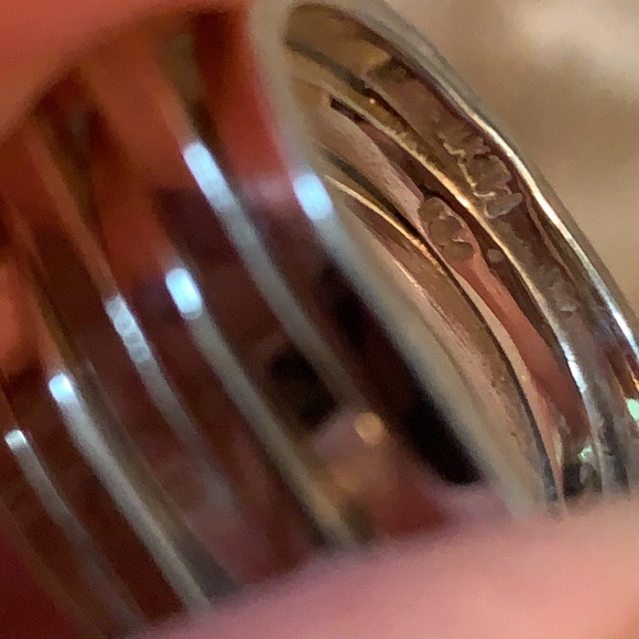 Silver ring 9 - Picture 5 of 5